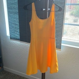 Yellow h&m dress size 6